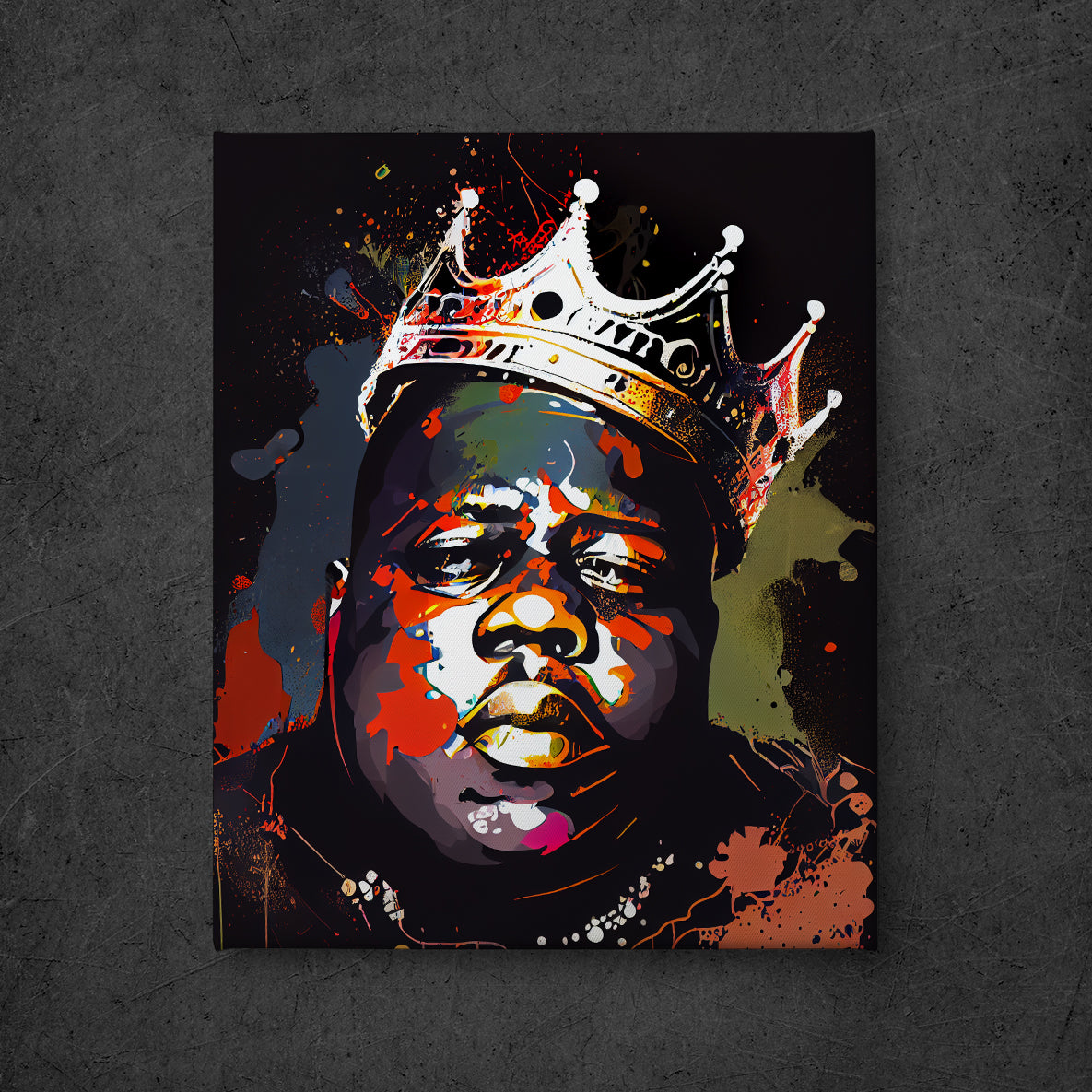 Biggie Smalls Poster Print Notorious BIG Lyrics Birthdays 